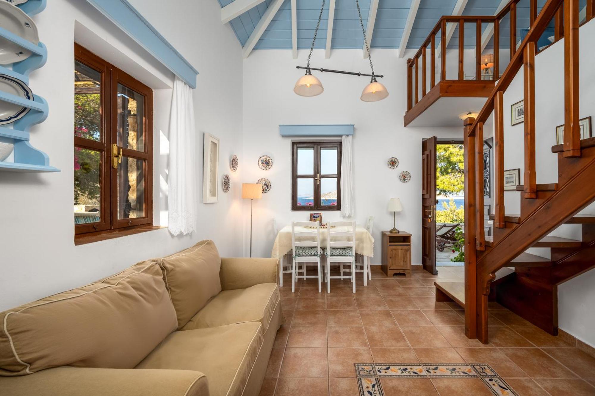 Villa Ftenagia Hálki Kültér fotó